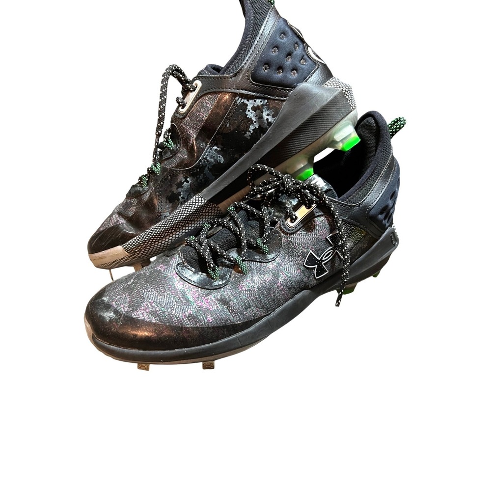 Under Armour Harper 8 Elite Hybrid Baseball Cleats Mens 11 Black 3026588-001